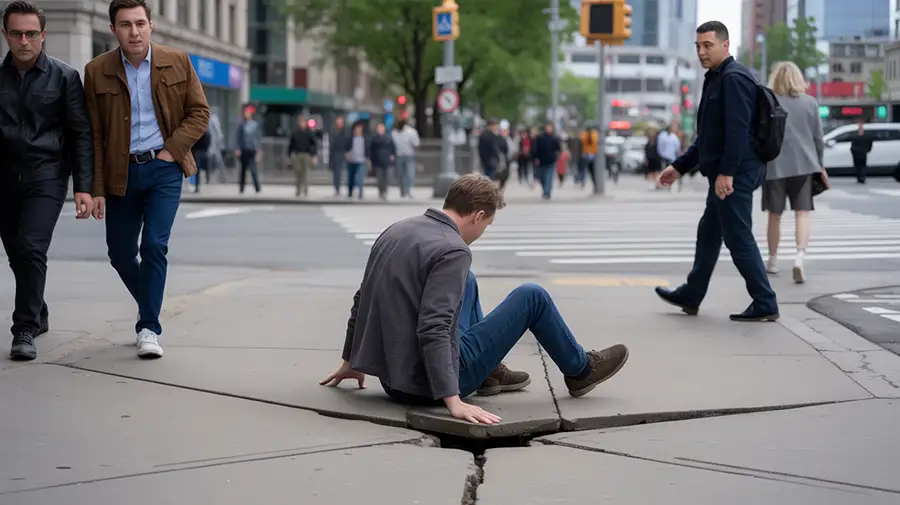 Trip and Fall Accidents on Sidewalks