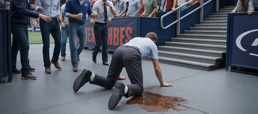 Trip and Fall Accidents at Sporting Events and Arenas